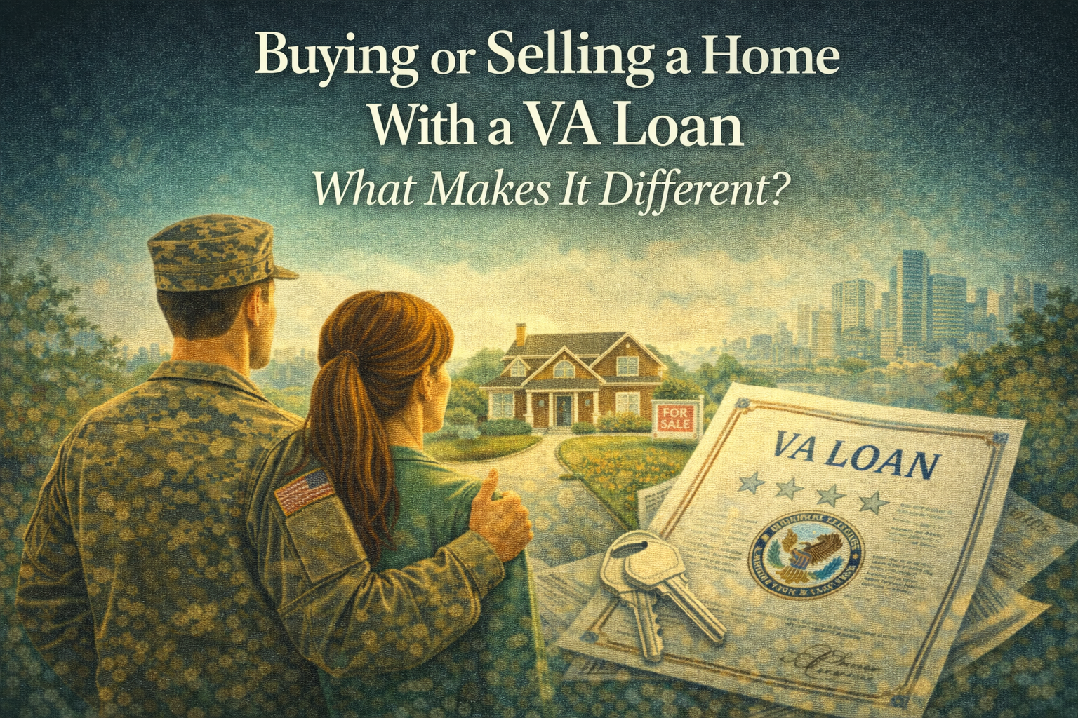 Buying or Selling a Home With a VA Loan: What Makes It Different?