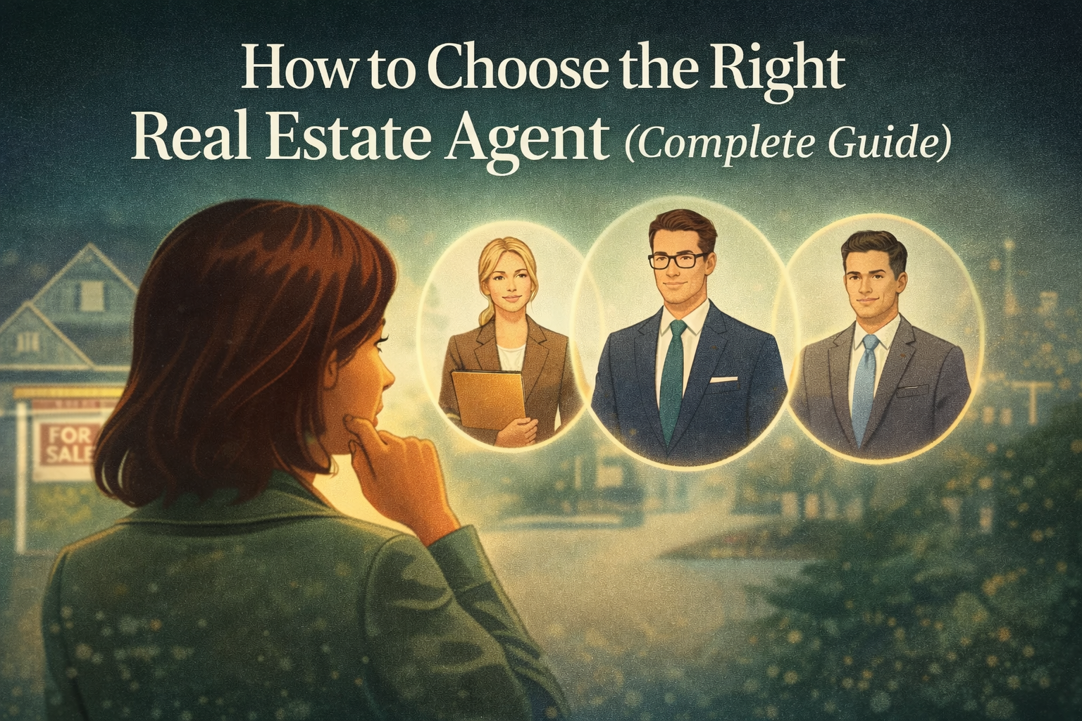 How to Choose the Right Real Estate Agent (Complete Guide)